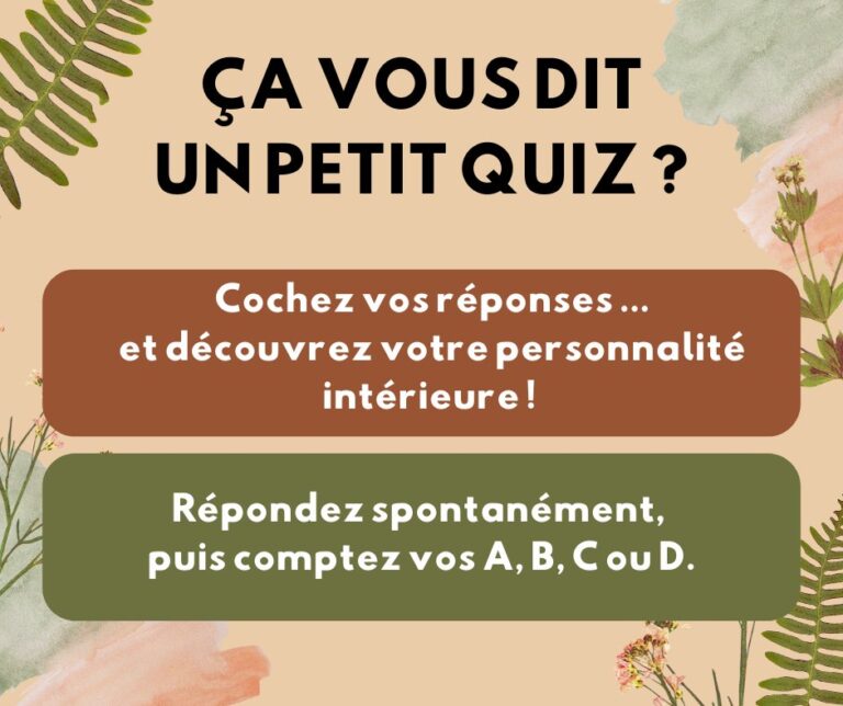 Test de personnalité intérieure